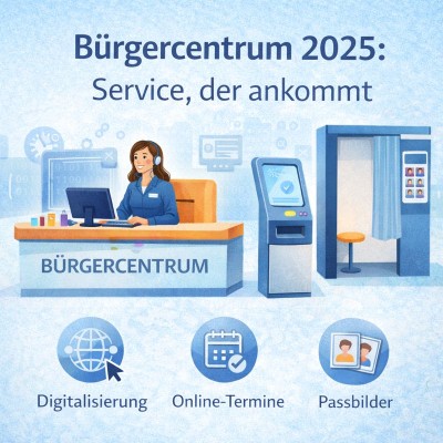 Bürgercentrum zieht positive Bilanz und baut Service weiter aus
